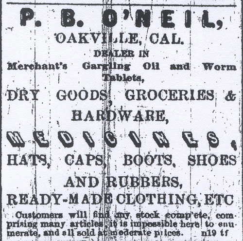 P.B. O'Neill Newspaper