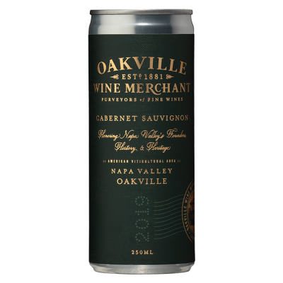 Oakville Wine Merchant Cabernet Sauvignon Oakville (250ml Can) 2019