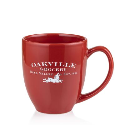 Oakville Grocery Red Stoneware Mug