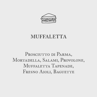 Muffaletta Menu Image
