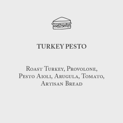 Turkey Pesto