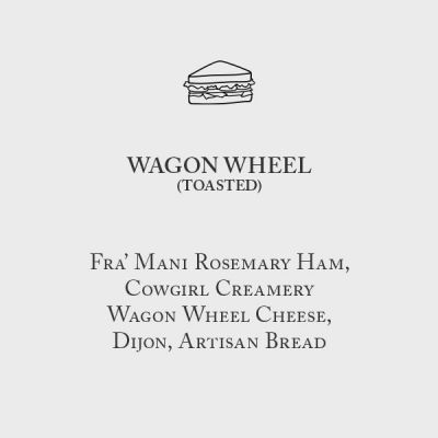 Wagon Wheel Sandwich