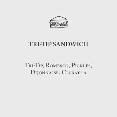 Tri-Tip Sandwich