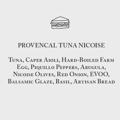 Provençal Tuna Niçoise Sandwich