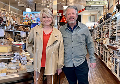 Martha Stewart Visits the Oakville Grocery